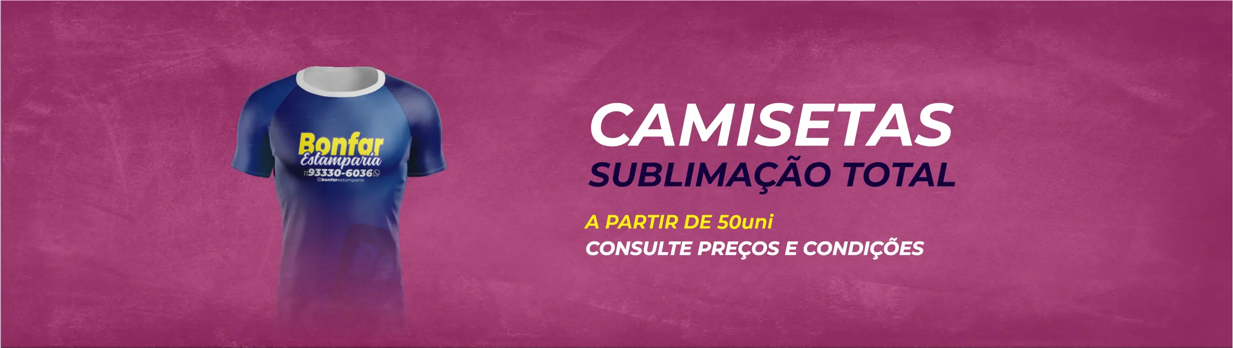 Banner Sublimação total