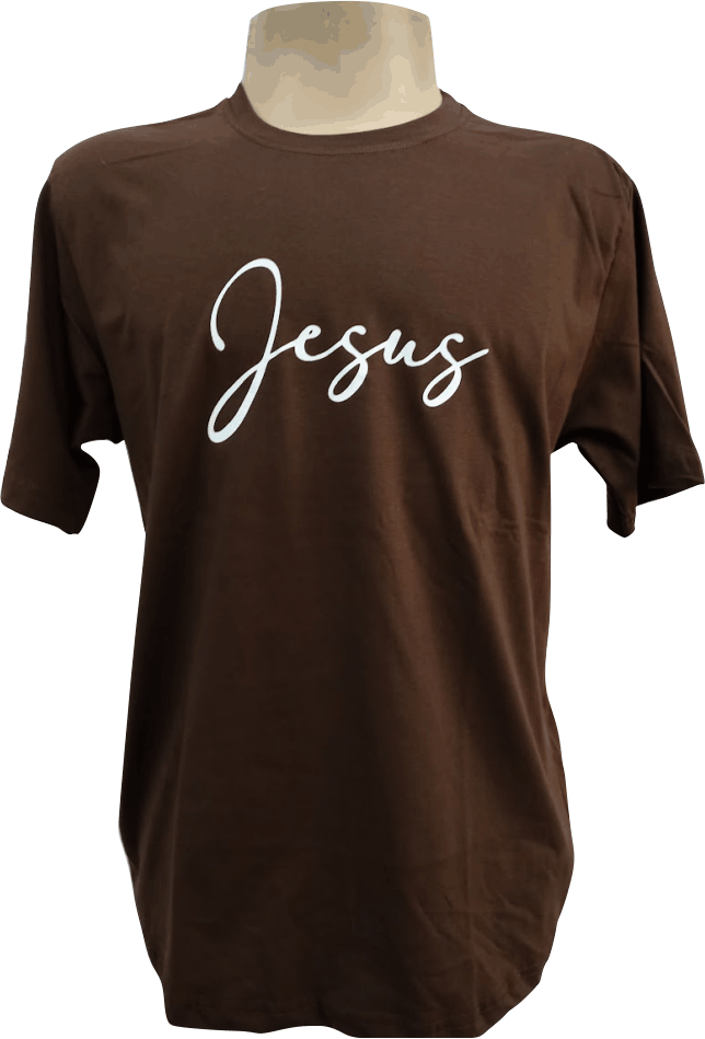 camiseta-algodão-marrom-dtf